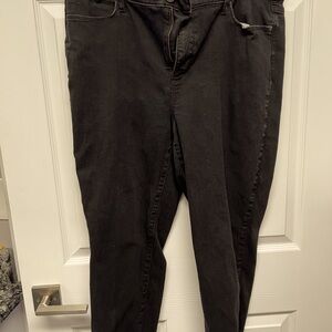 Dark Skinny Jeans with Classic Denim Style and Full Length 16 long